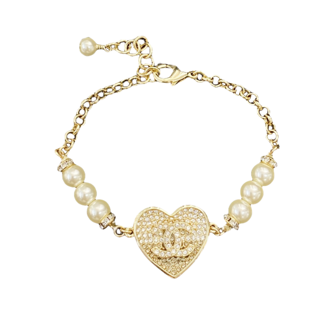 CCS007 chanel heart bracelet - ccjewelryacc