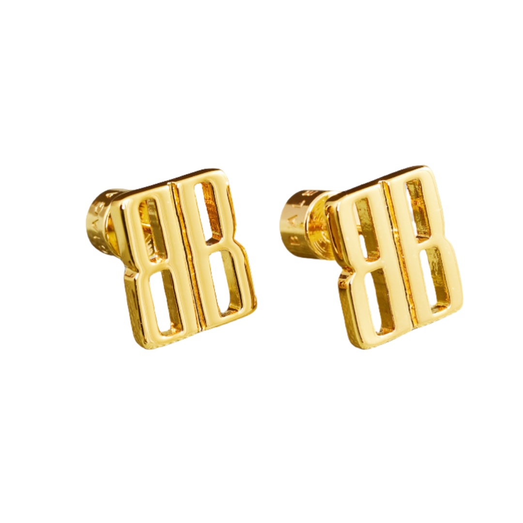 BAE005 Balenciaga Nano xs stud earrings - ccjewelryacc