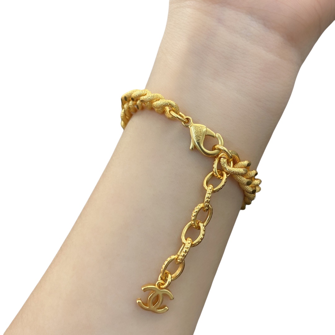 CCS085 chanel chunky chain bracelet - ccjewelryacc