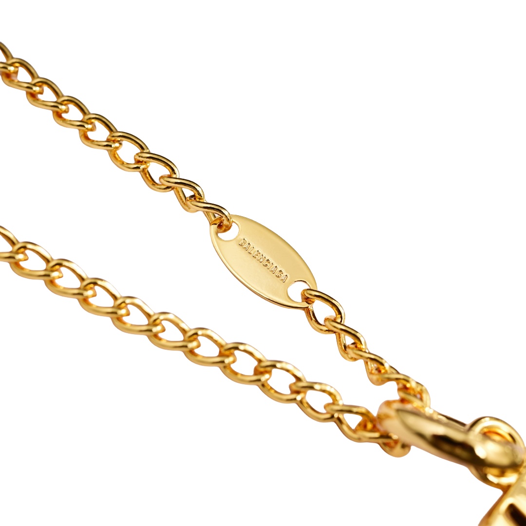 BAN001 Balenciaga Nano Necklace - ccjewelryacc
