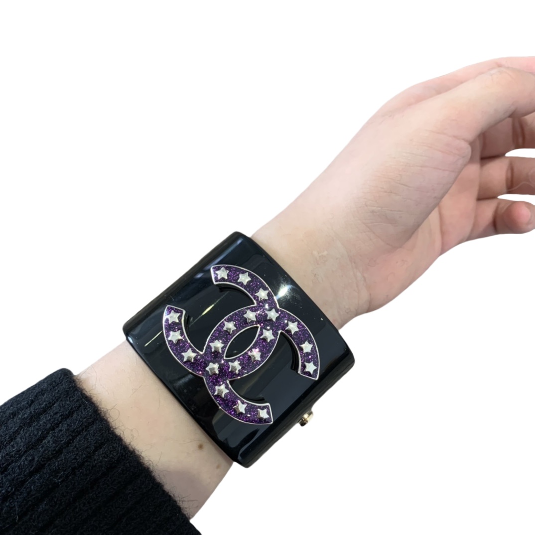 CCS053 CC acrylic cuff Bracelet - ccjewelryacc