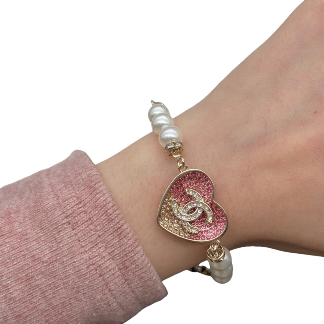 CCS007 chanel heart bracelet - ccjewelryacc