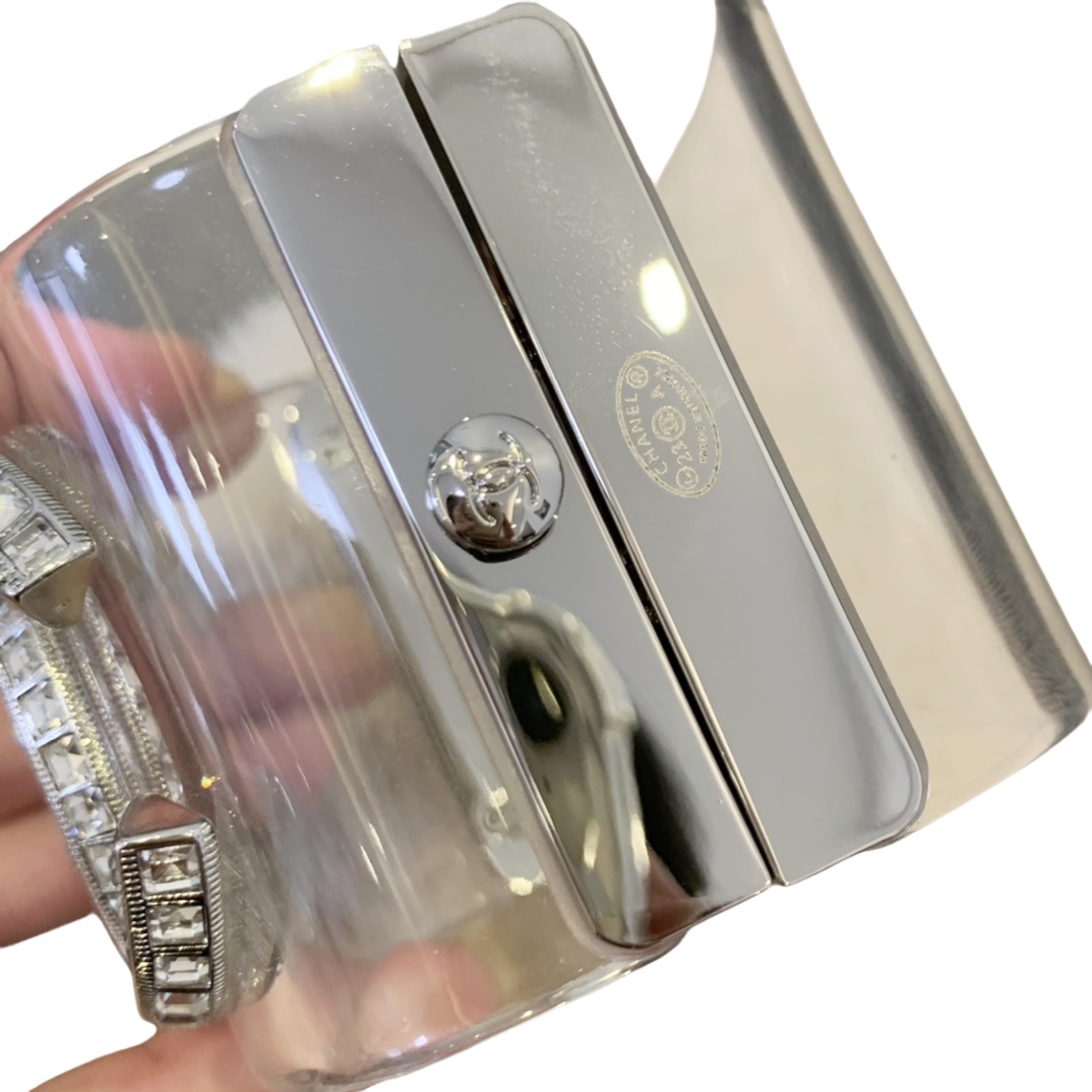 CCS092 CC Acrylic cuff bracelet - ccjewelryacc