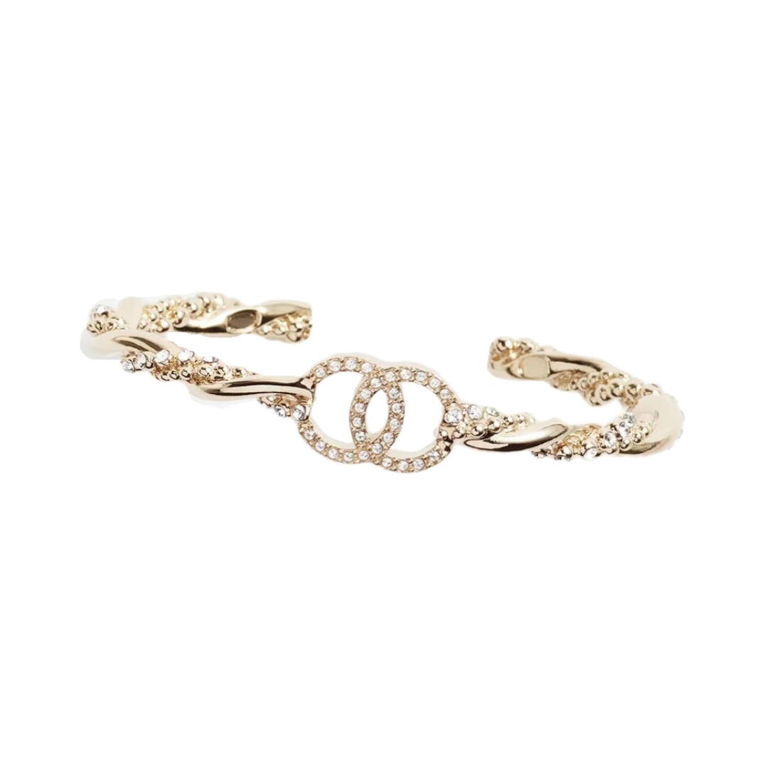 CCS019 Twist CC Bracelet - ccjewelryacc