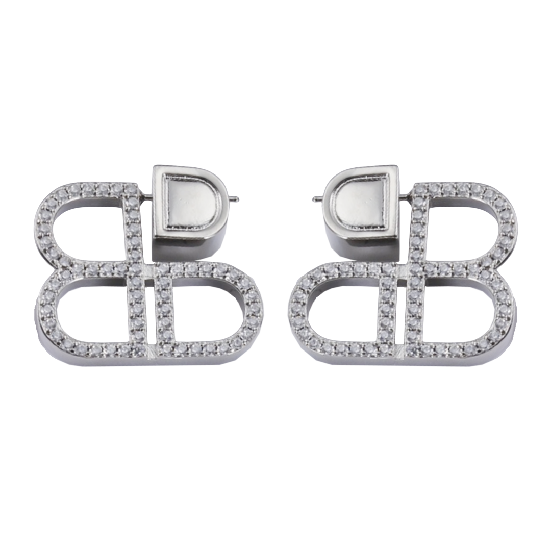 BAE026 Balenciaga BB ICON fashion earrings - ccjewelryacc