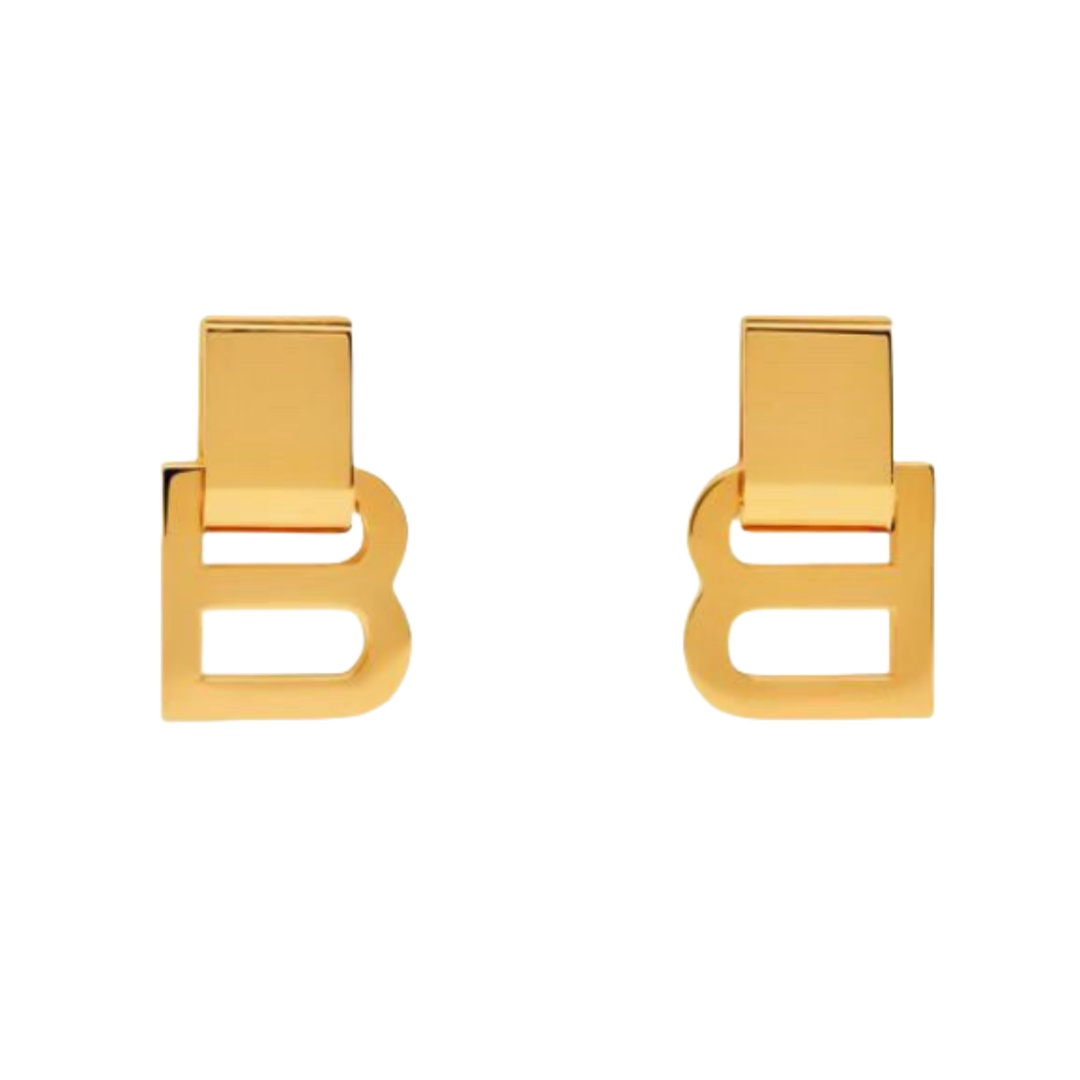 BAE020 Balenciaga B earring - ccjewelryacc
