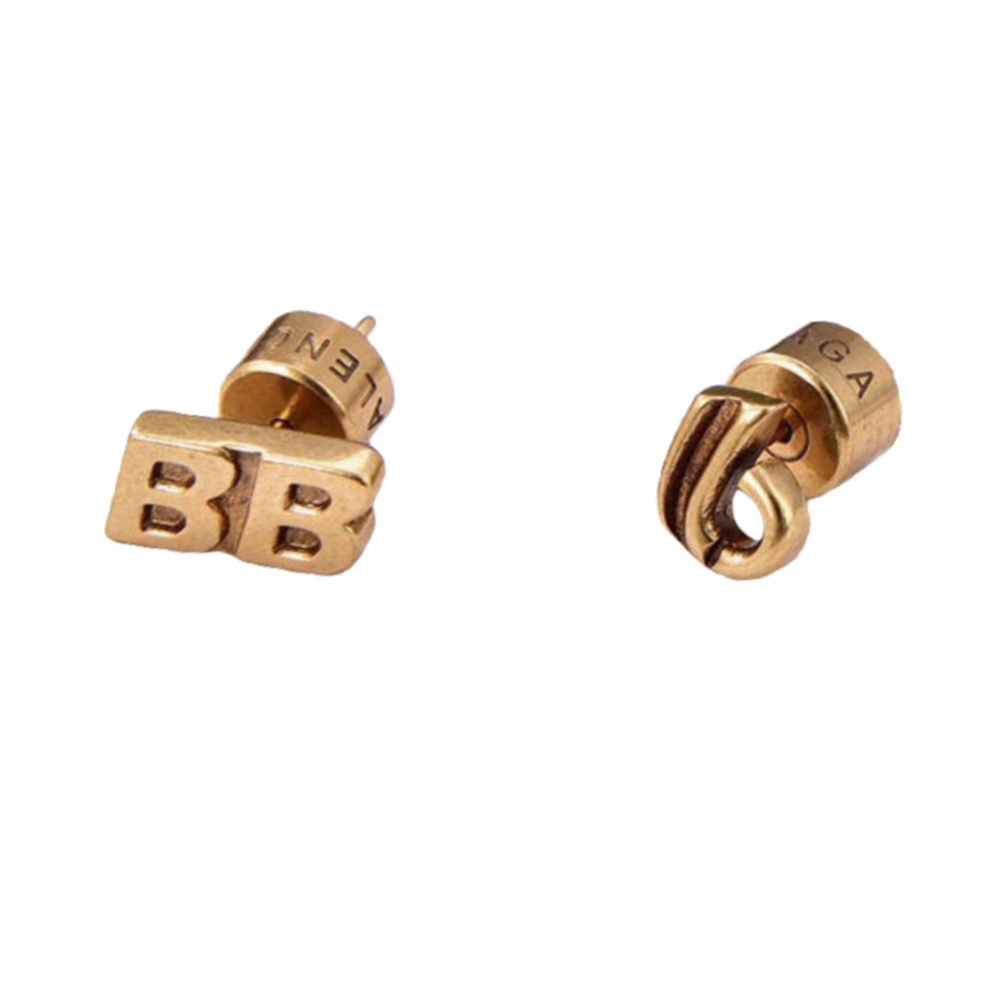 BAE010 Balenciaga BB Letter stud earrings - ccjewelryacc