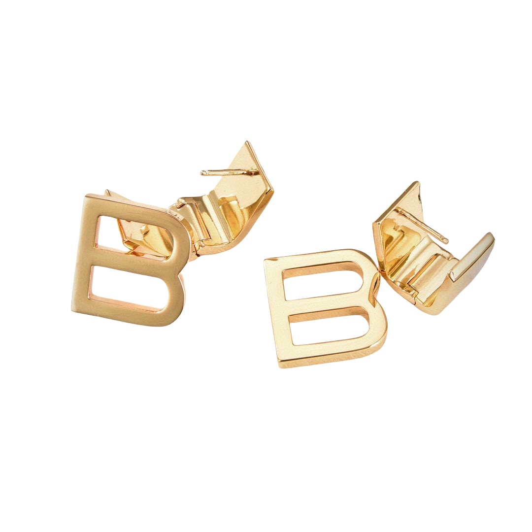 BAE020 Balenciaga B earring - ccjewelryacc