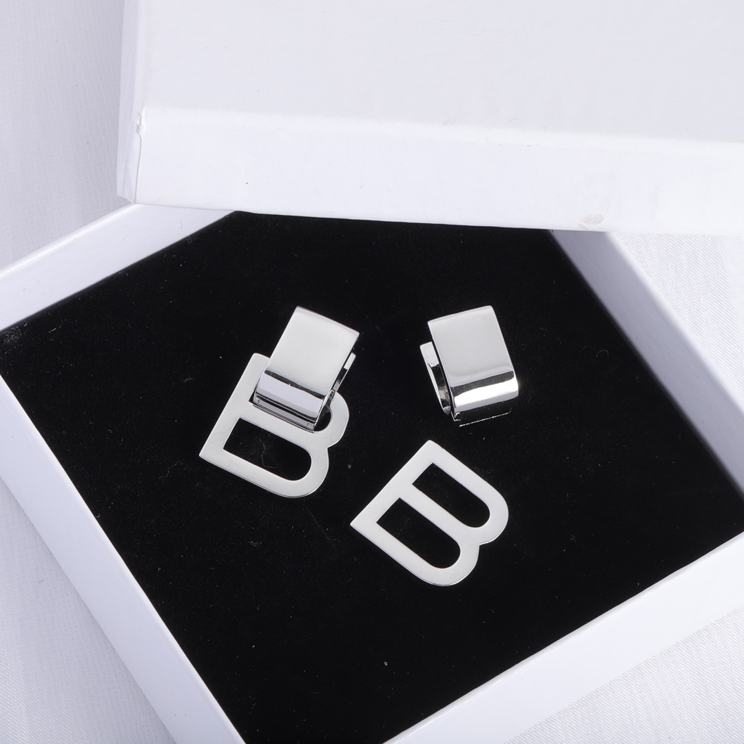 BAE020 Balenciaga B earring - ccjewelryacc