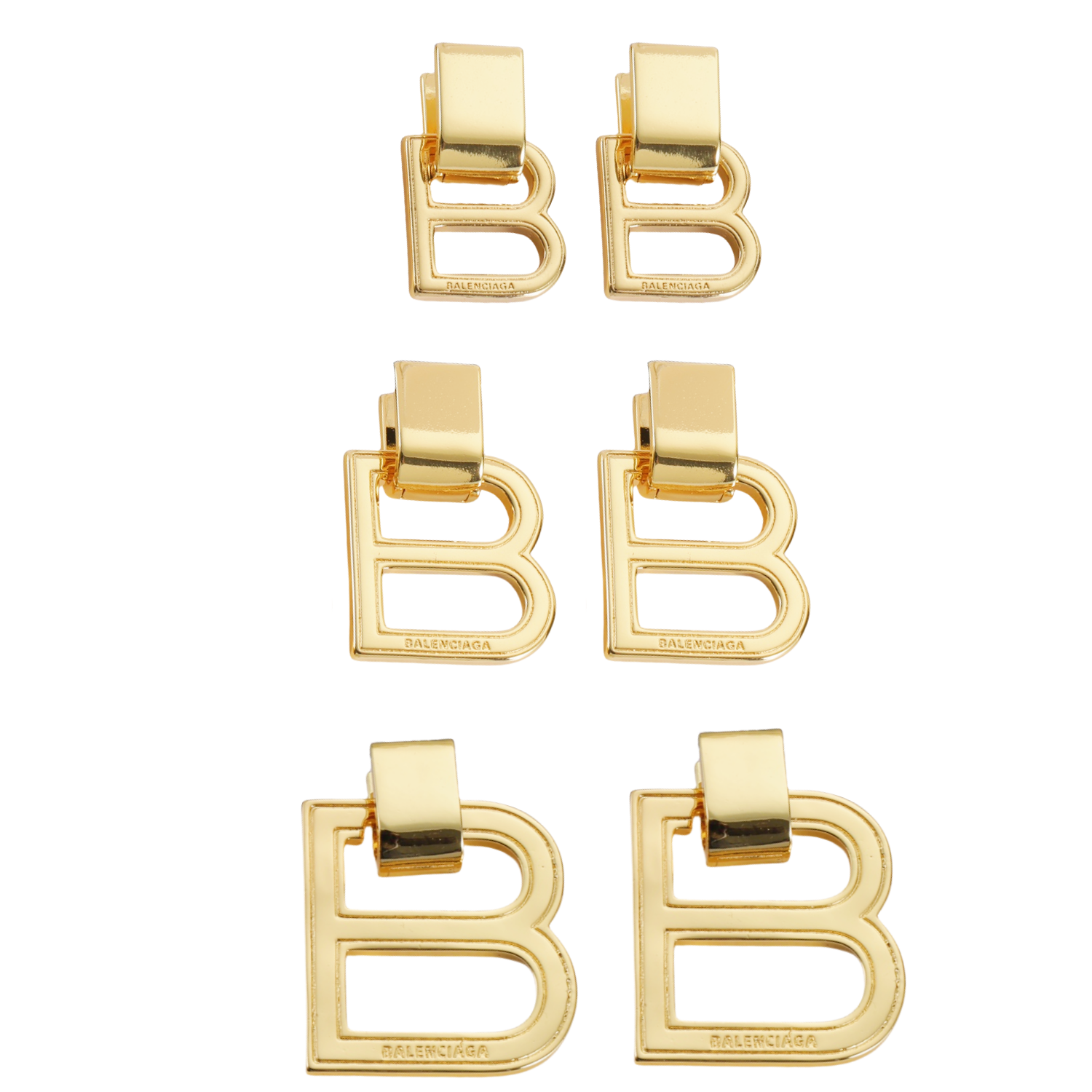 BAE027 Balenciaga BB ICON fashion earrings - ccjewelryacc