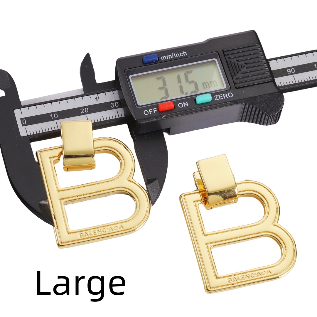 BAE027 Balenciaga BB ICON fashion earrings - ccjewelryacc