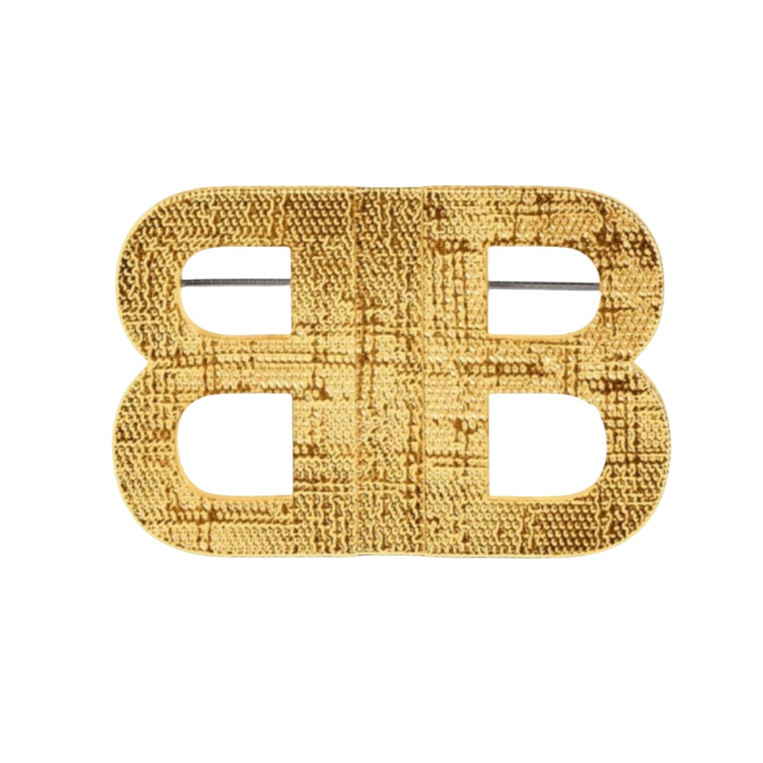 BAB001 Balenciaga BB Brooch pin - ccjewelryacc