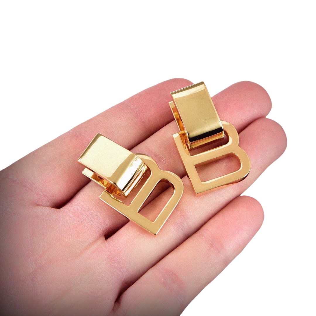 BAE020 Balenciaga B earring - ccjewelryacc