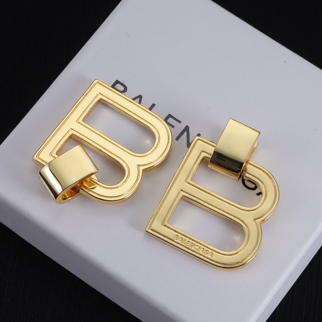 BAE027 Balenciaga BB ICON fashion earrings - ccjewelryacc