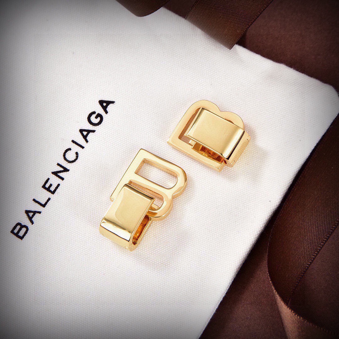BAE020 Balenciaga B earring - ccjewelryacc