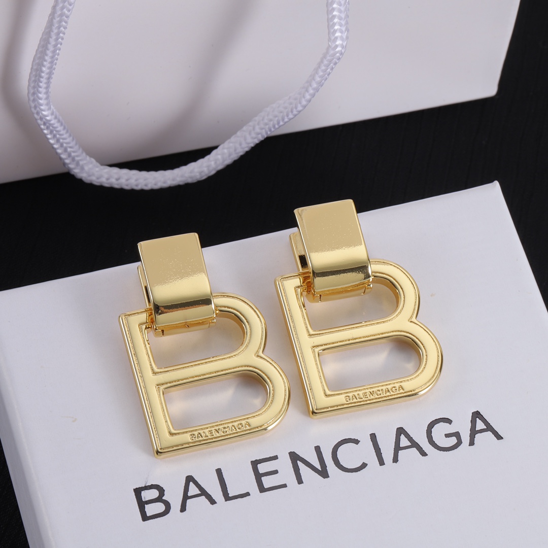 BAE027 Balenciaga BB ICON fashion earrings - ccjewelryacc