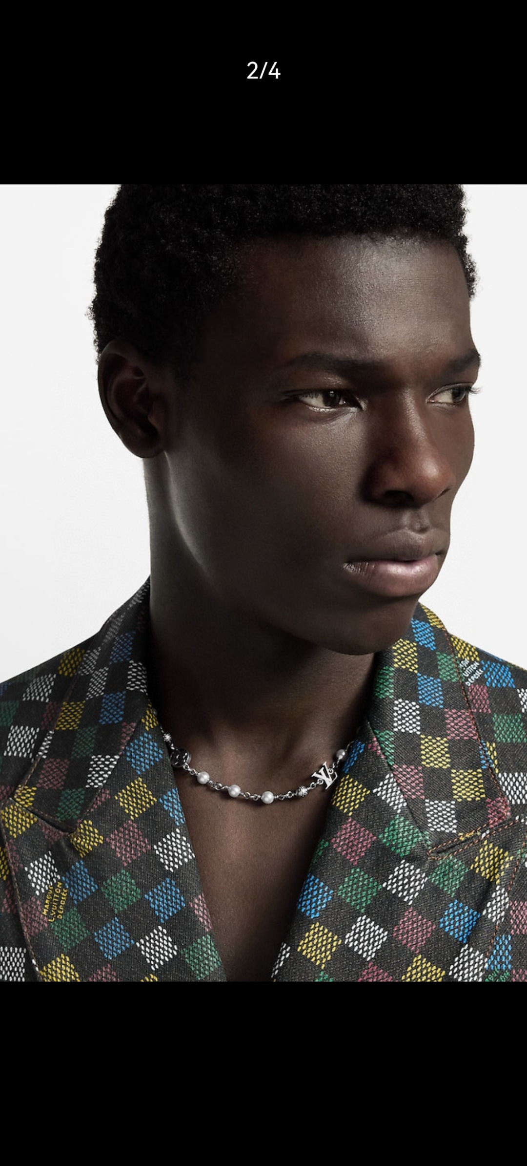 LVN049 LV Pearls necklace - ccjewelryacc