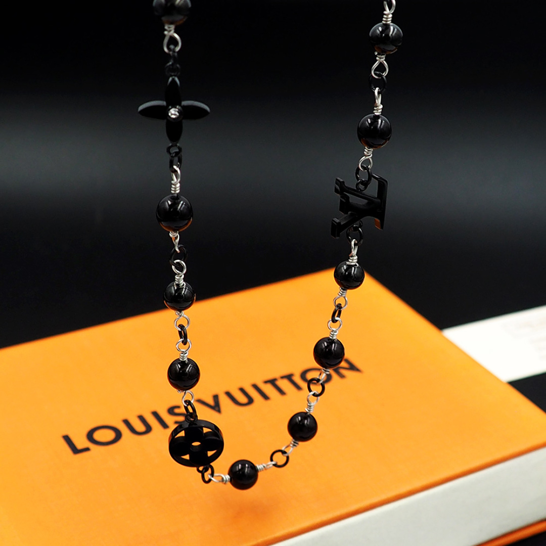 LVN049 LV Pearls necklace - ccjewelryacc