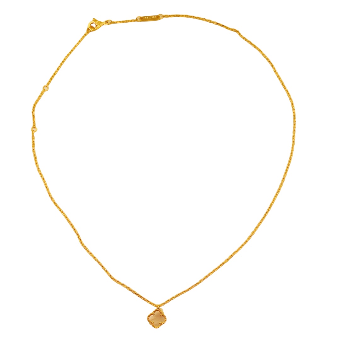 VCN040 Mini Sweet Vca alhambra pendant necklace - ccjewelryacc