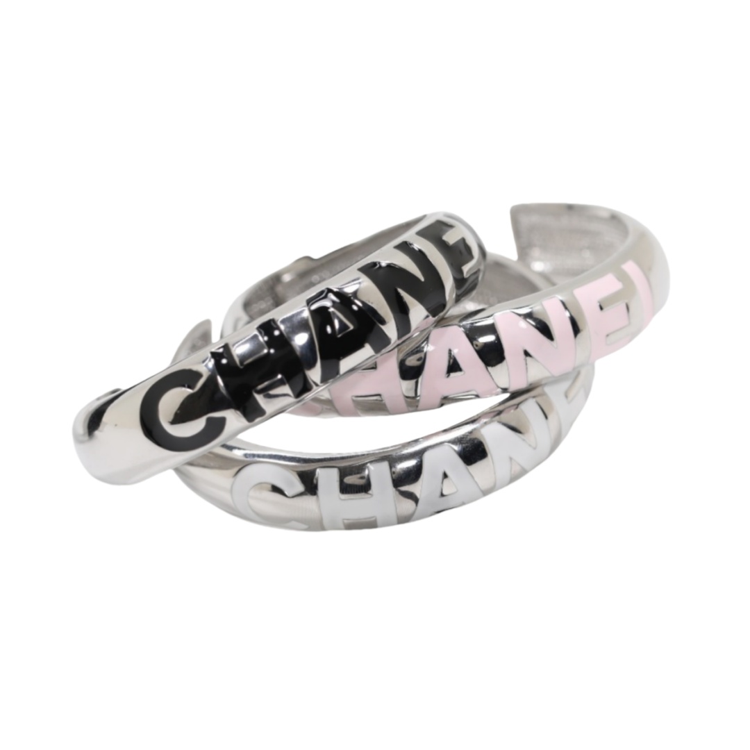 CCS105 Chanel enamel bracelet cuff - ccjewelryacc