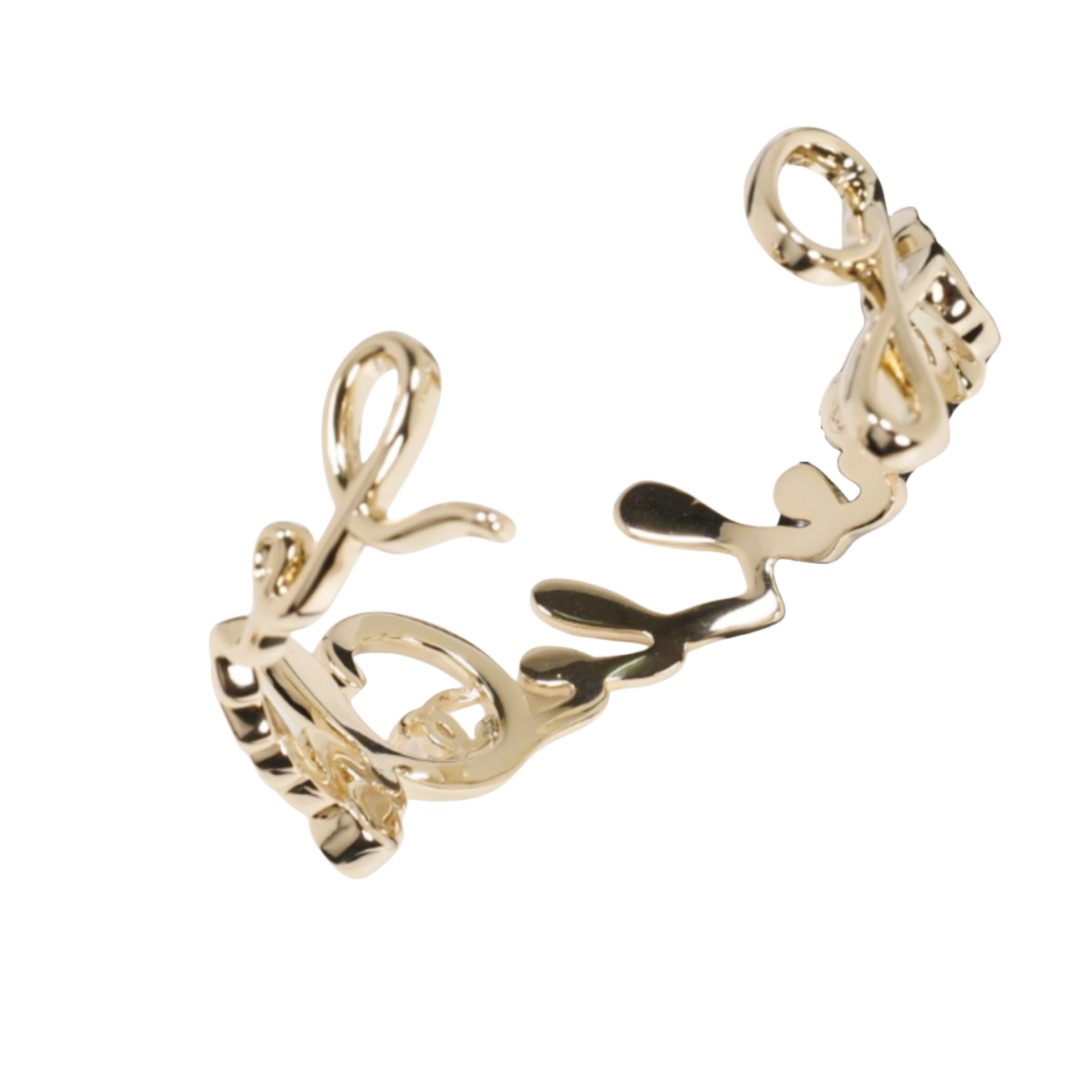 CCS126 Chanel letter bangle bracelet - ccjewelryacc