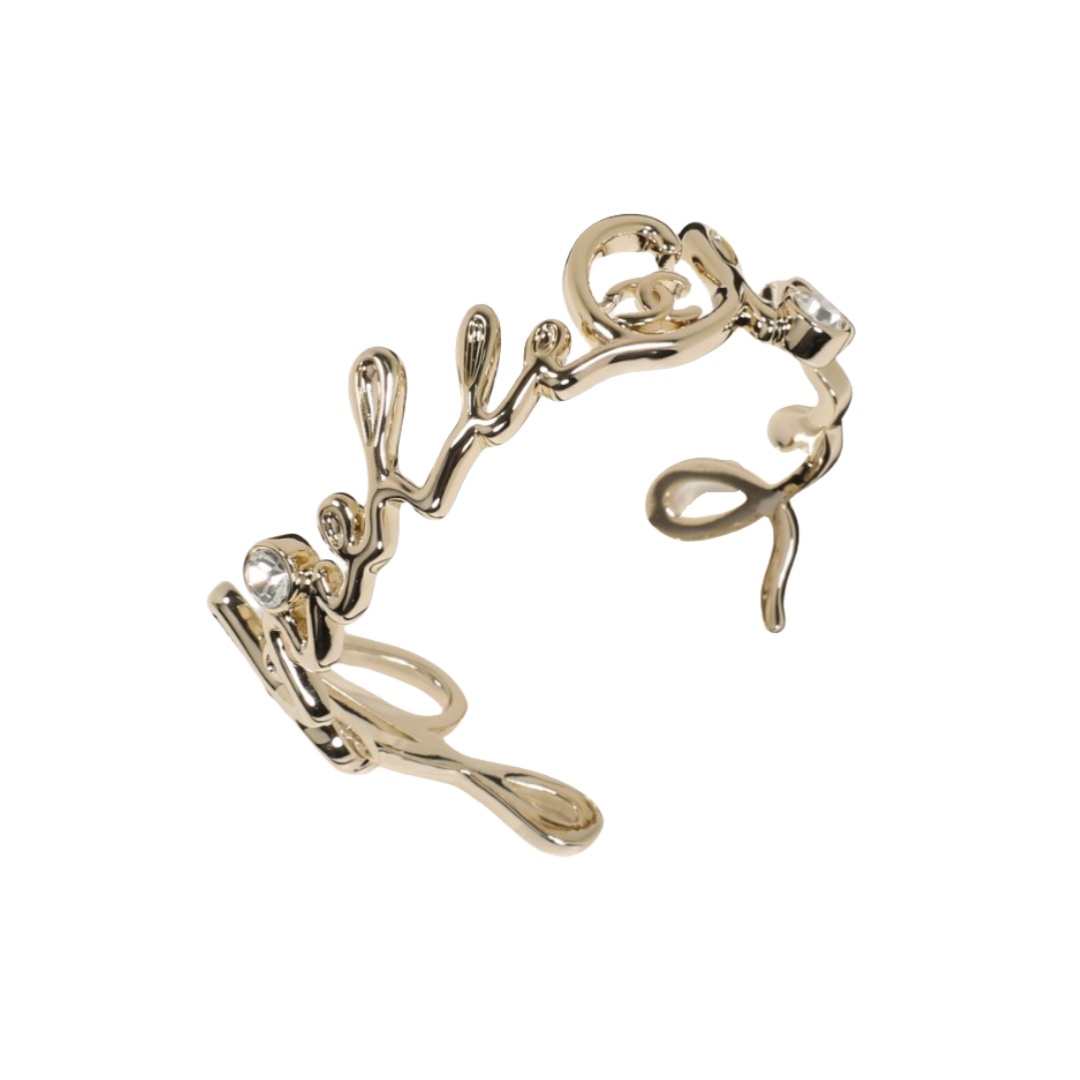 CCS126 Chanel letter bangle bracelet - ccjewelryacc