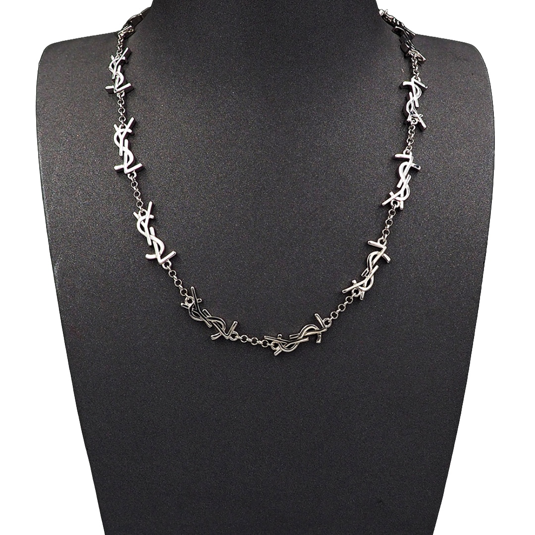 YYN004 YSL letter Cassandre choker necklace 12 motif - ccfashionjewelry