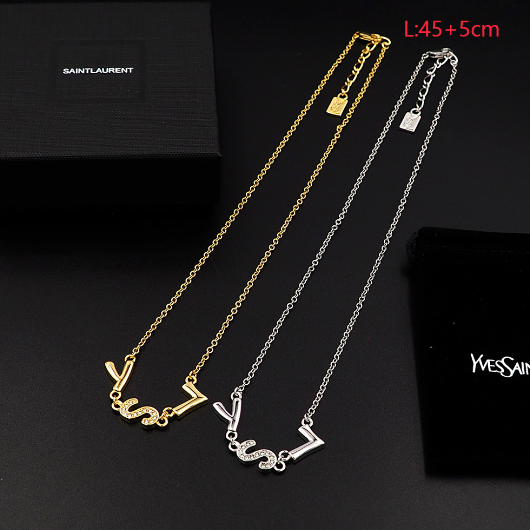 YYN005 YSL Necklace - ccjewelryacc