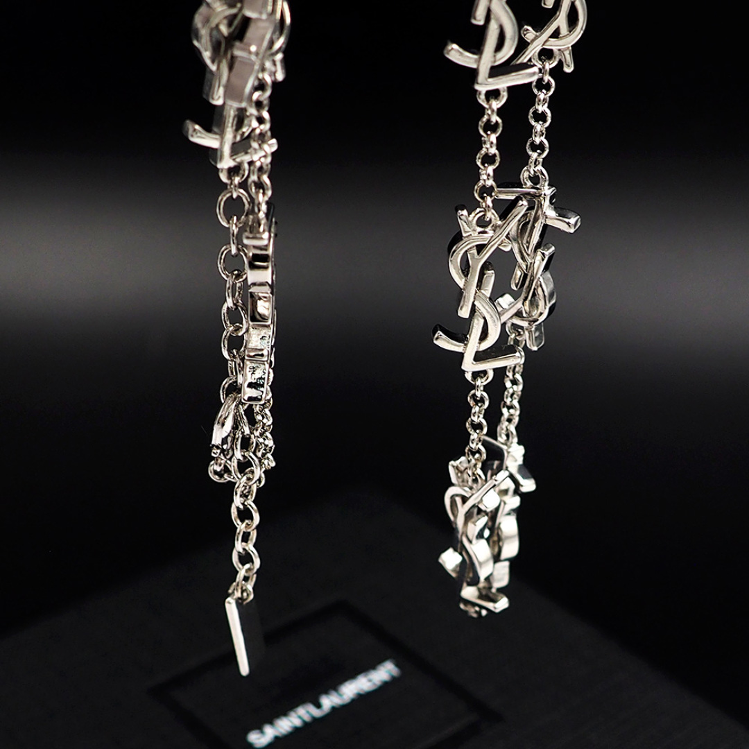 YYN004 YSL letter Cassandre choker necklace 12 motif - ccjewelryacc