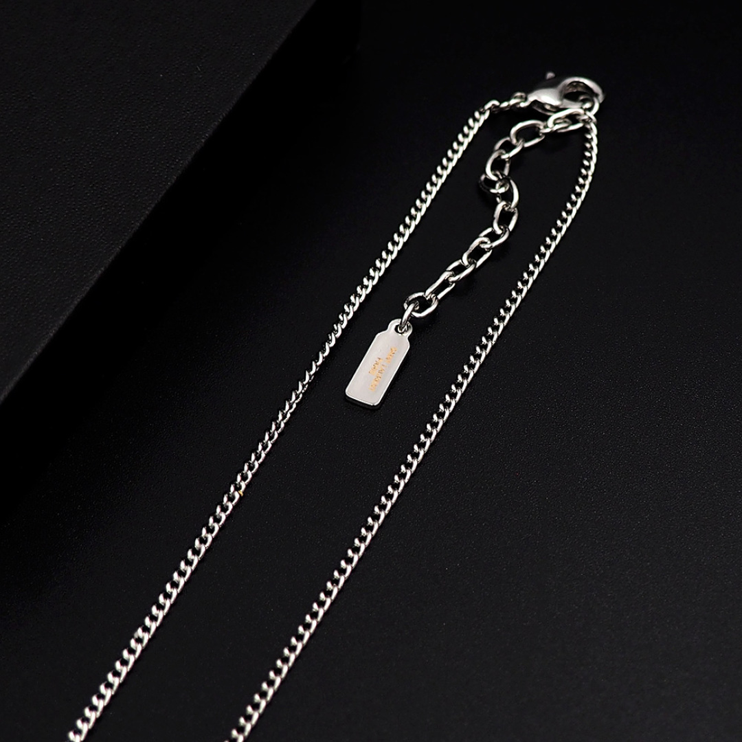 YYN010 YVES Cassandre Embellished heart rhinestone necklace - ccjewelryacc