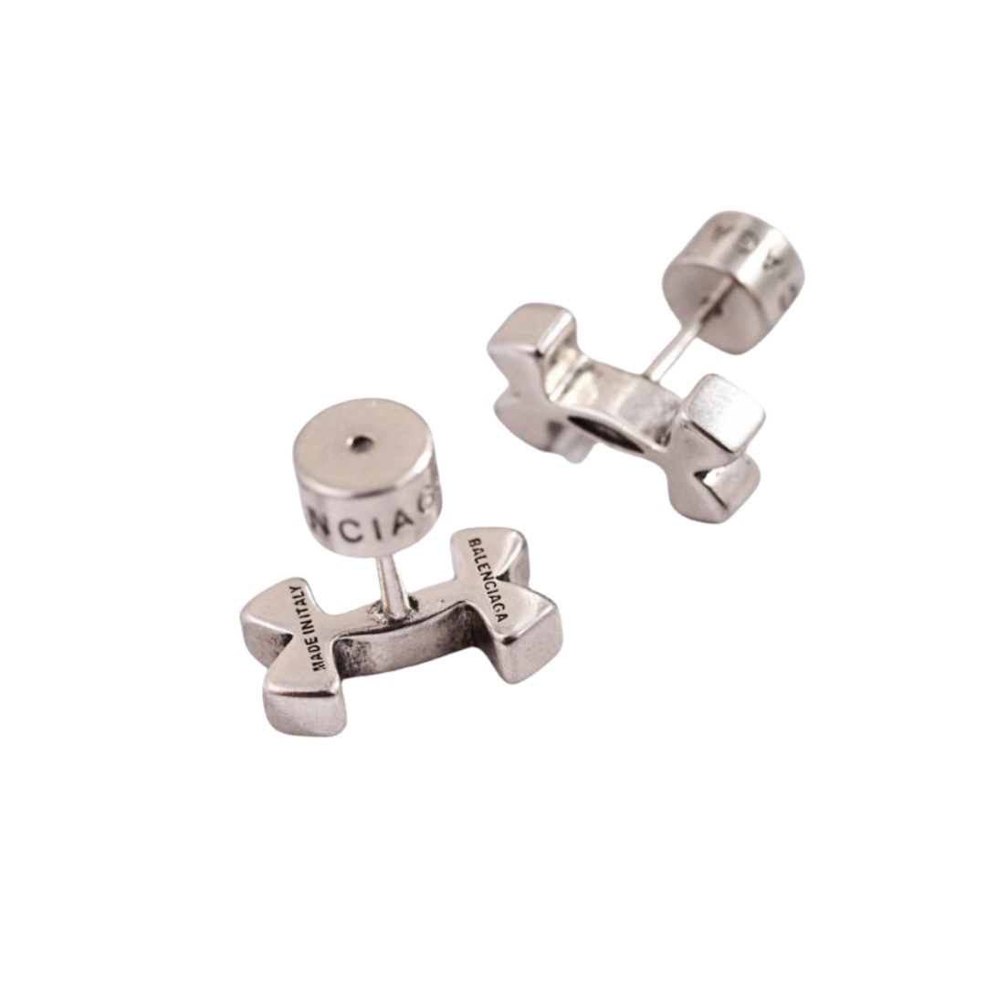 BAE031 Balenciaga Under Armour stud earrings - ccjewelryacc