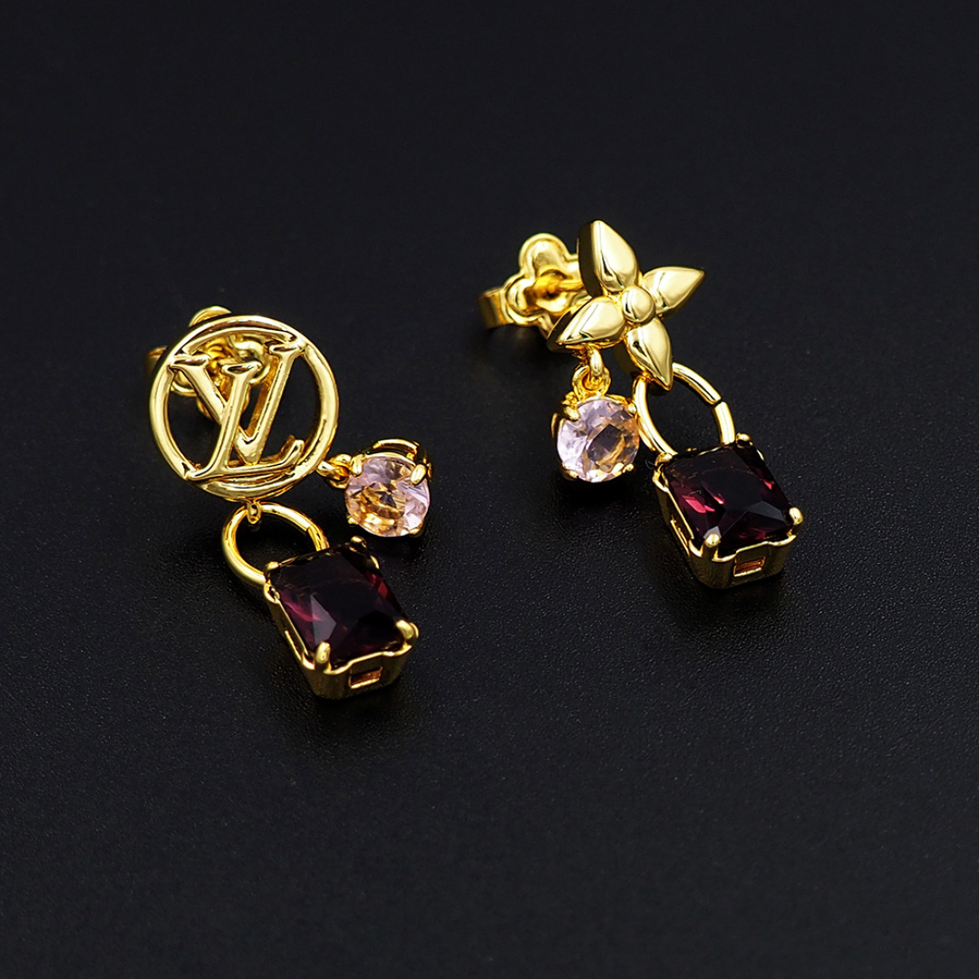 LVE140 louis vuitton M02891 LV Circle Heirloom Earrings - ccjewelryacc