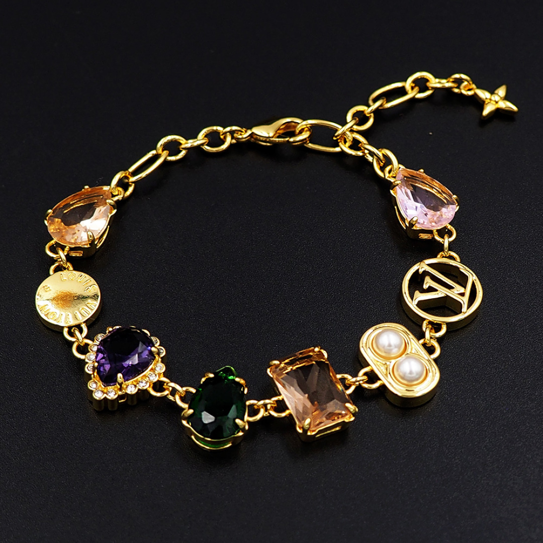 LVS083 LV Heirloom Bracelet - ccjewelryacc