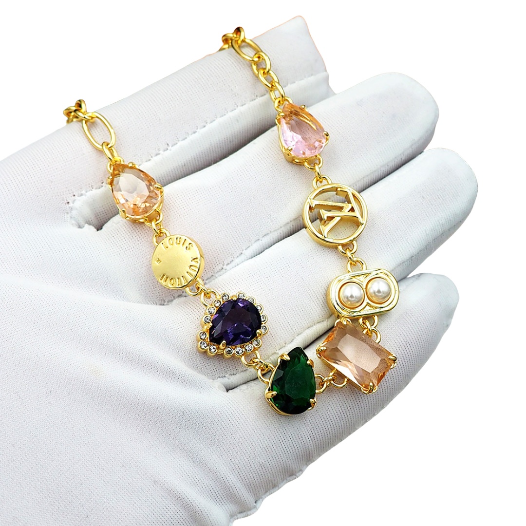 LVS083 LV Heirloom Bracelet - ccjewelryacc