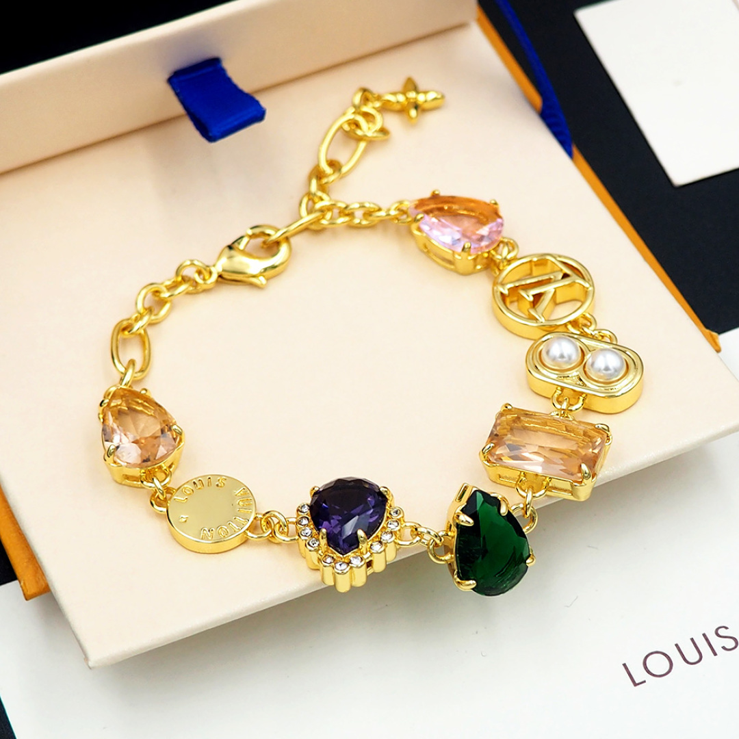 LVS083 LV Heirloom Bracelet - ccjewelryacc