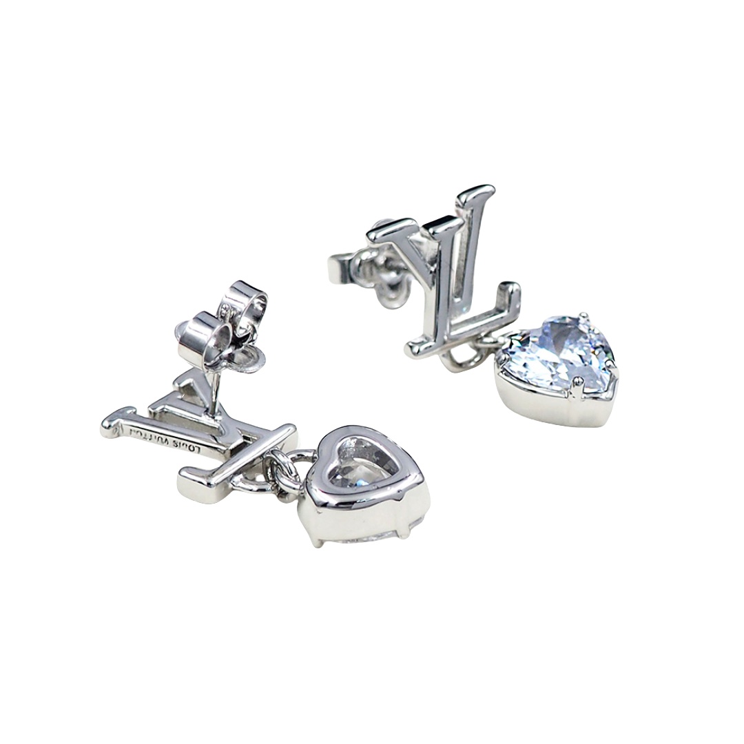 LVE143 louis vuitton LV Iconic Heart earrings for women - ccjewelryacc