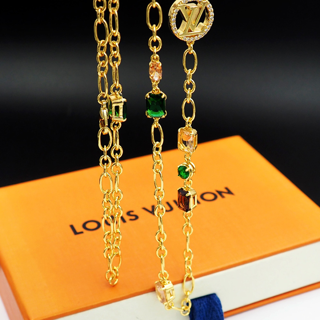 LVN053 Louis vuitton M02886 HEIRLOOM Long necklace - ccjewelryacc