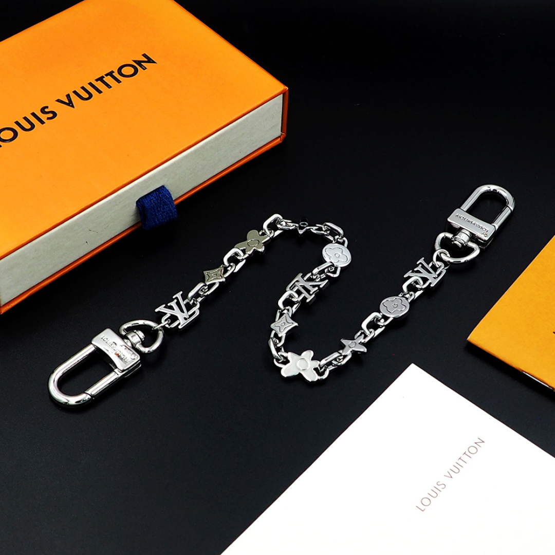 LVW001 LOUIS VUITTON LOUIS VUITTON Monogram Craggy Belt Chain And Bag Charm For Men - ccjewelryacc