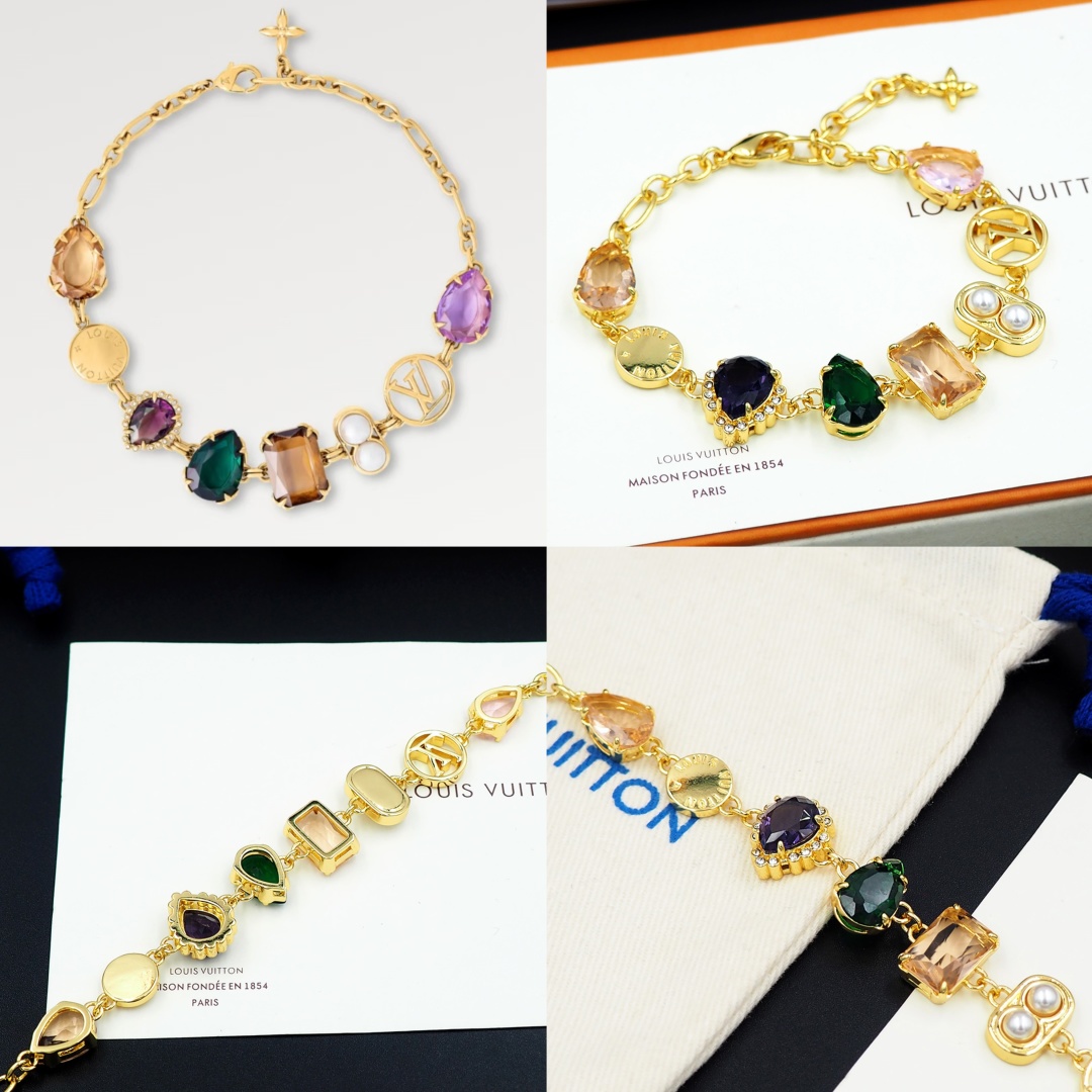 LVS083 LV Heirloom Bracelet - ccjewelryacc