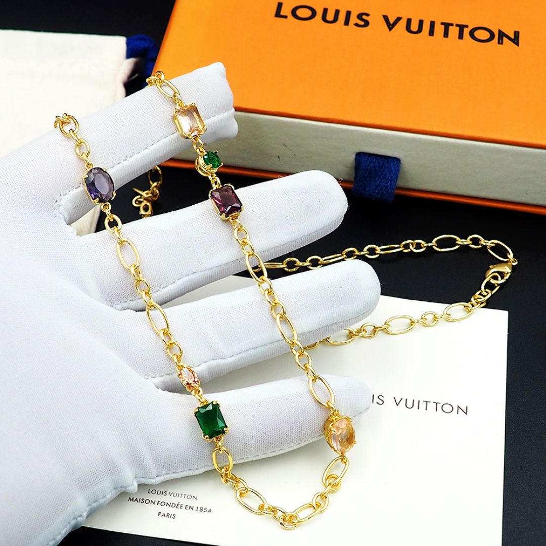 LVN053 Louis vuitton M02886 HEIRLOOM Long necklace - ccjewelryacc
