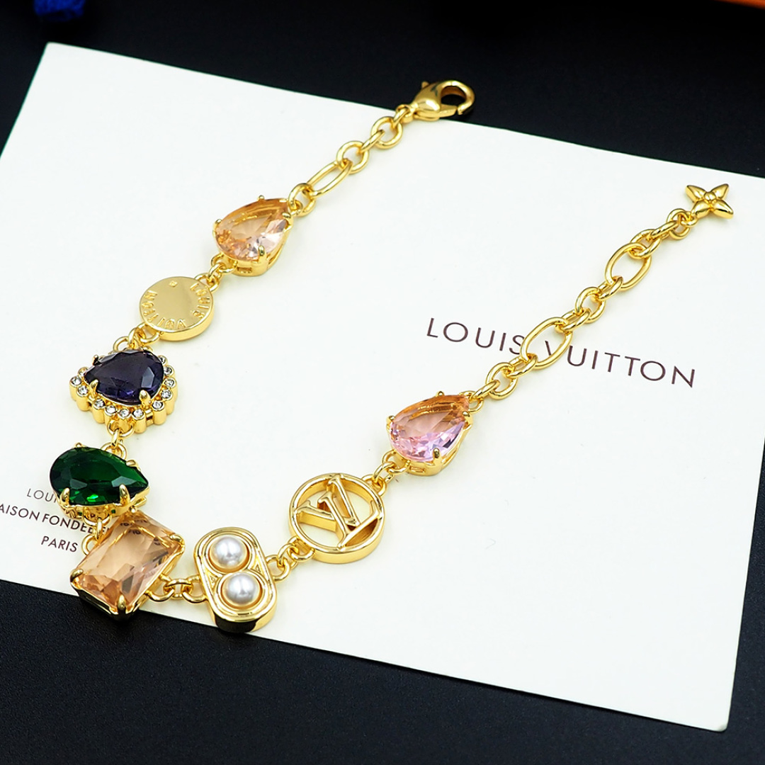 LVS083 LV Heirloom Bracelet - ccjewelryacc
