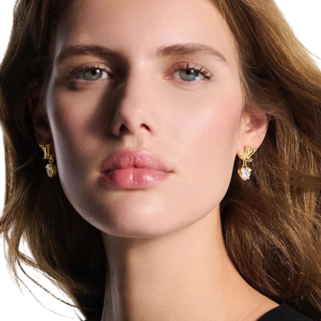 LVE143 louis vuitton LV Iconic Heart earrings for women - ccjewelryacc
