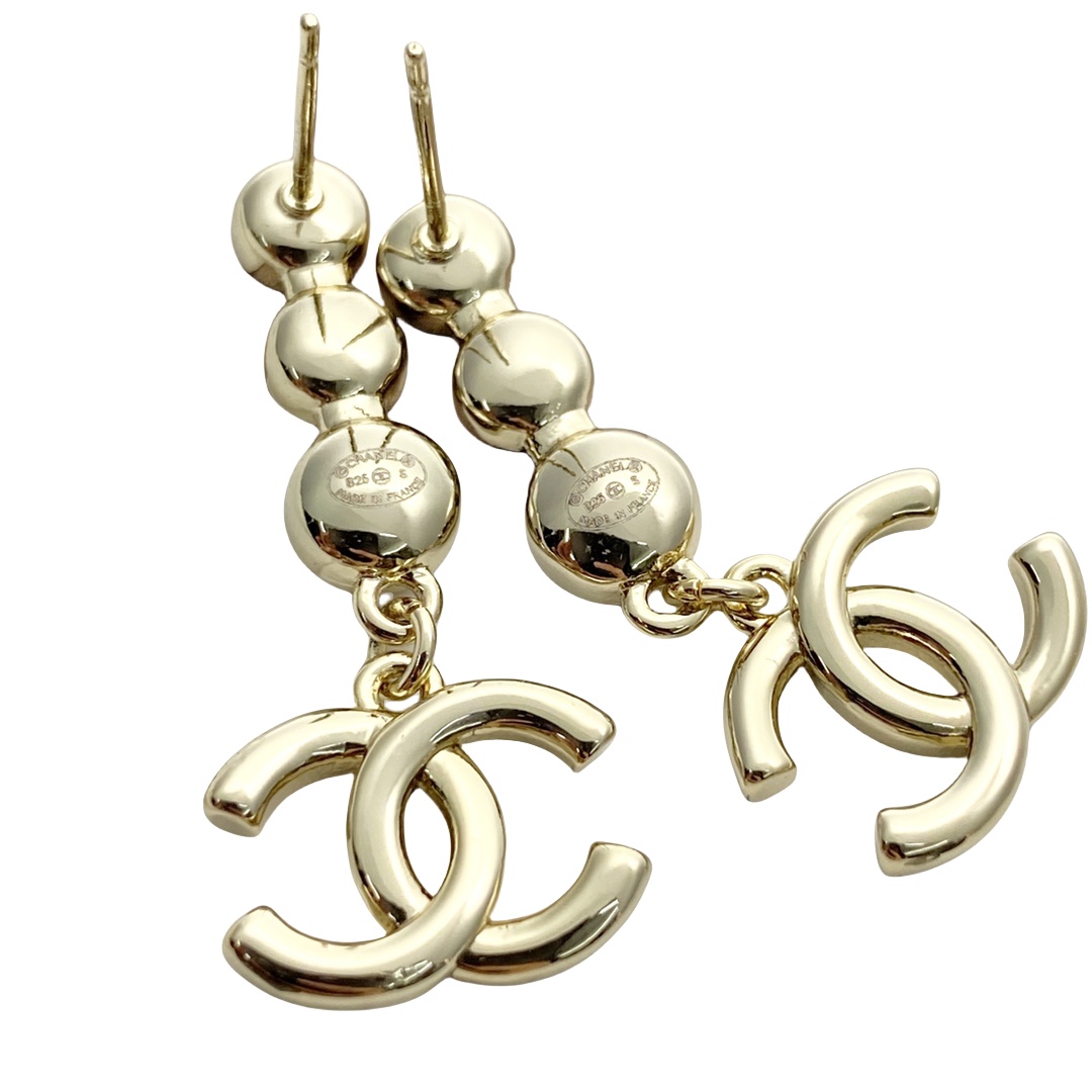 CCE320 Chanel crystal tassle earrings - ccjewelryacc