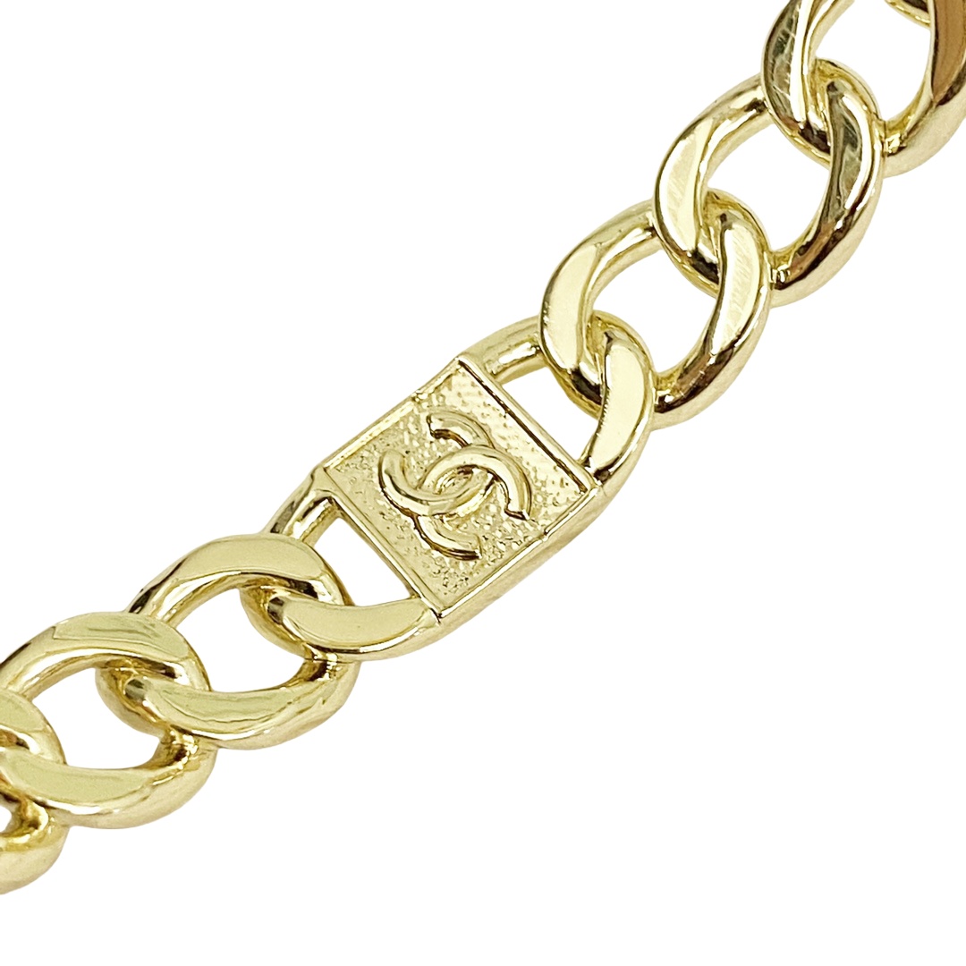 CCS043 Metal chain Heart CC Bracelet - ccjewelryacc