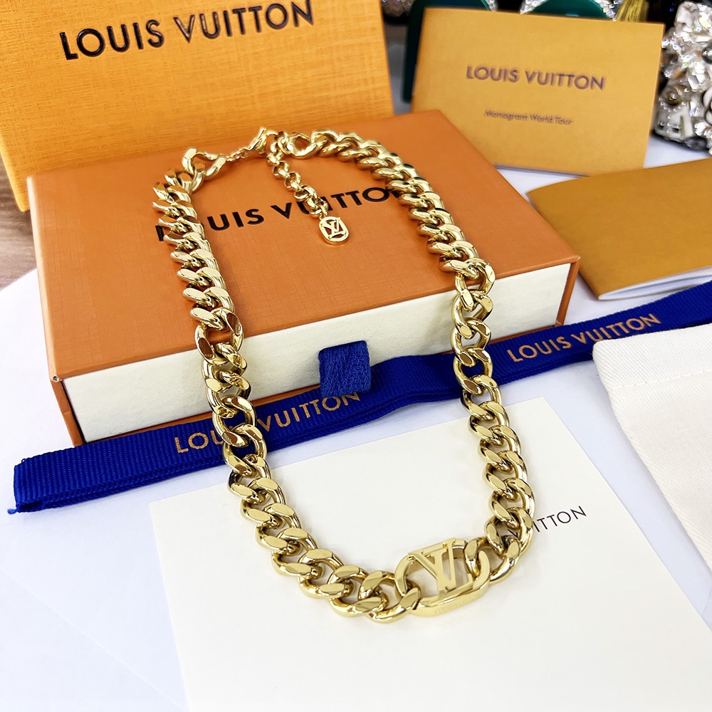 LVN098 Louis Vuitton M00637 LV GET Dressed Necklace - ccjewelryacc