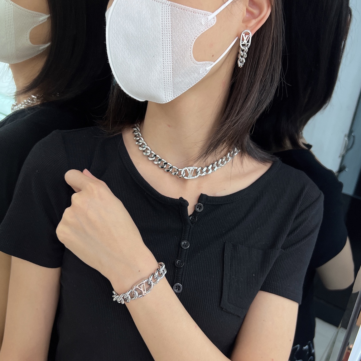 LVS090 Louis Vuitton M00659 LV GET Dressed bracelet - ccjewelryacc