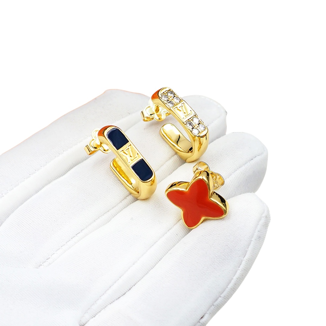 LVE147 Louis vuitton LV Beads earring set - ccjewelryacc