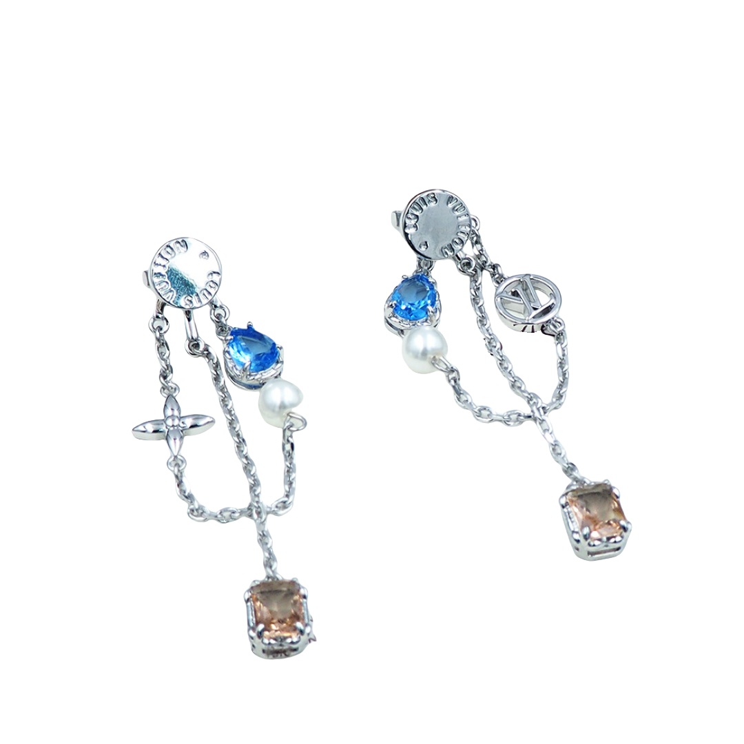 LVE145 Louis vuitton Heirloom Pendant Earrings - ccjewelryacc