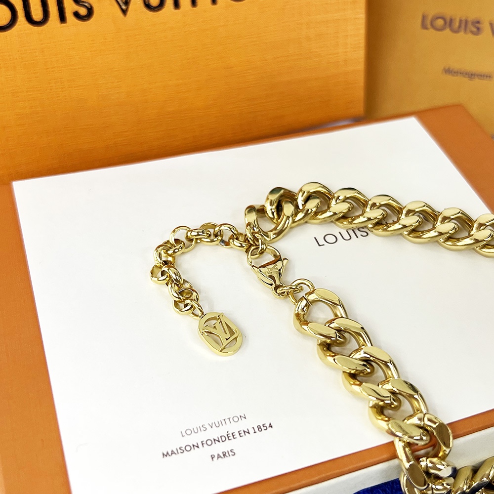 LVN098 Louis Vuitton M00637 LV GET Dressed Necklace - ccjewelryacc
