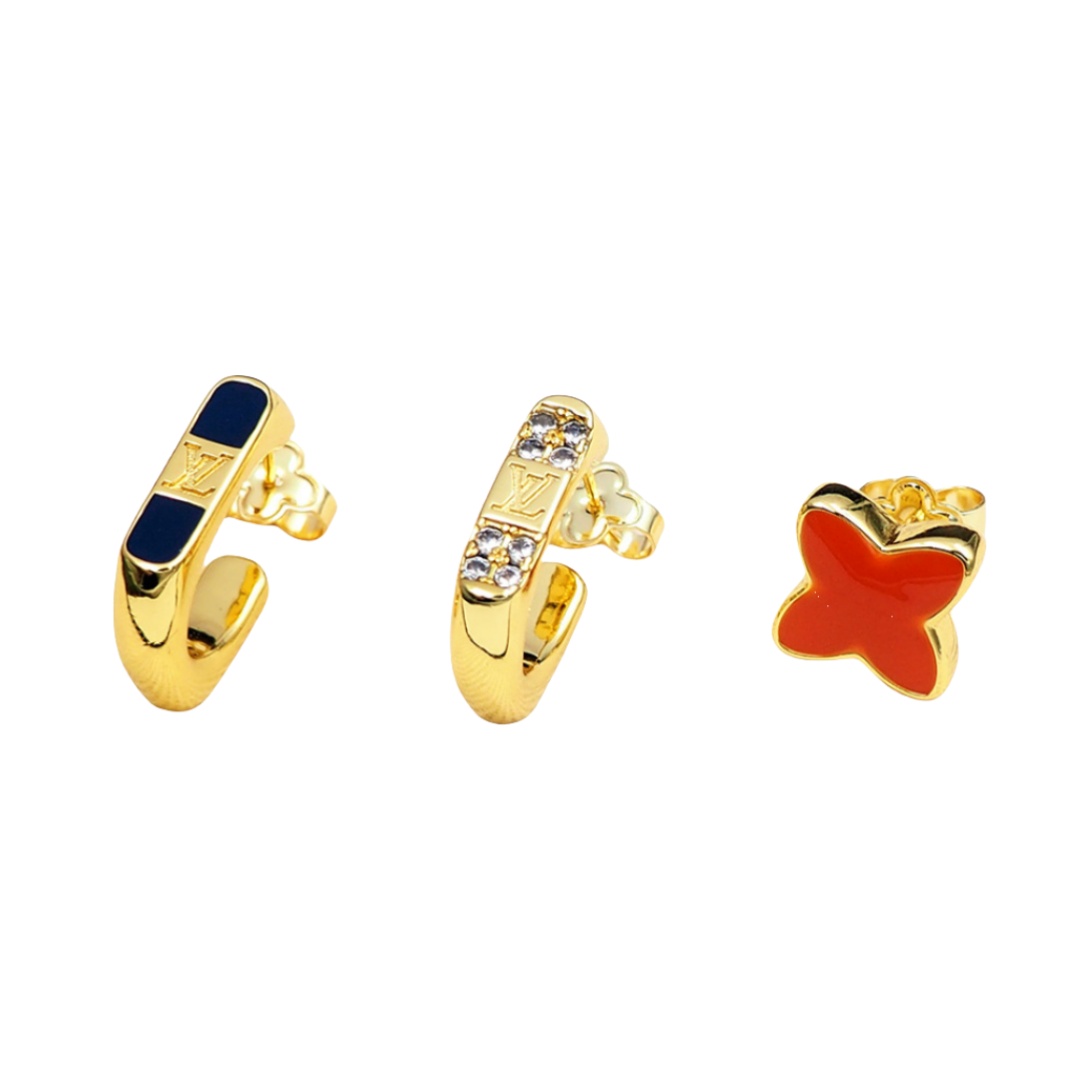 LVE147 Louis vuitton LV Beads earring set - ccjewelryacc